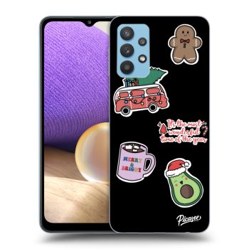 Picasee ULTIMATE CASE pentru Samsung Galaxy A32 4G SM-A325F - Christmas Stickers
