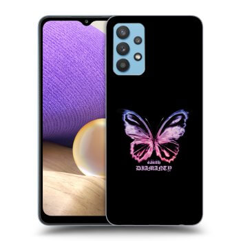 Picasee husă transparentă din silicon pentru Samsung Galaxy A32 4G SM-A325F - Diamanty Purple