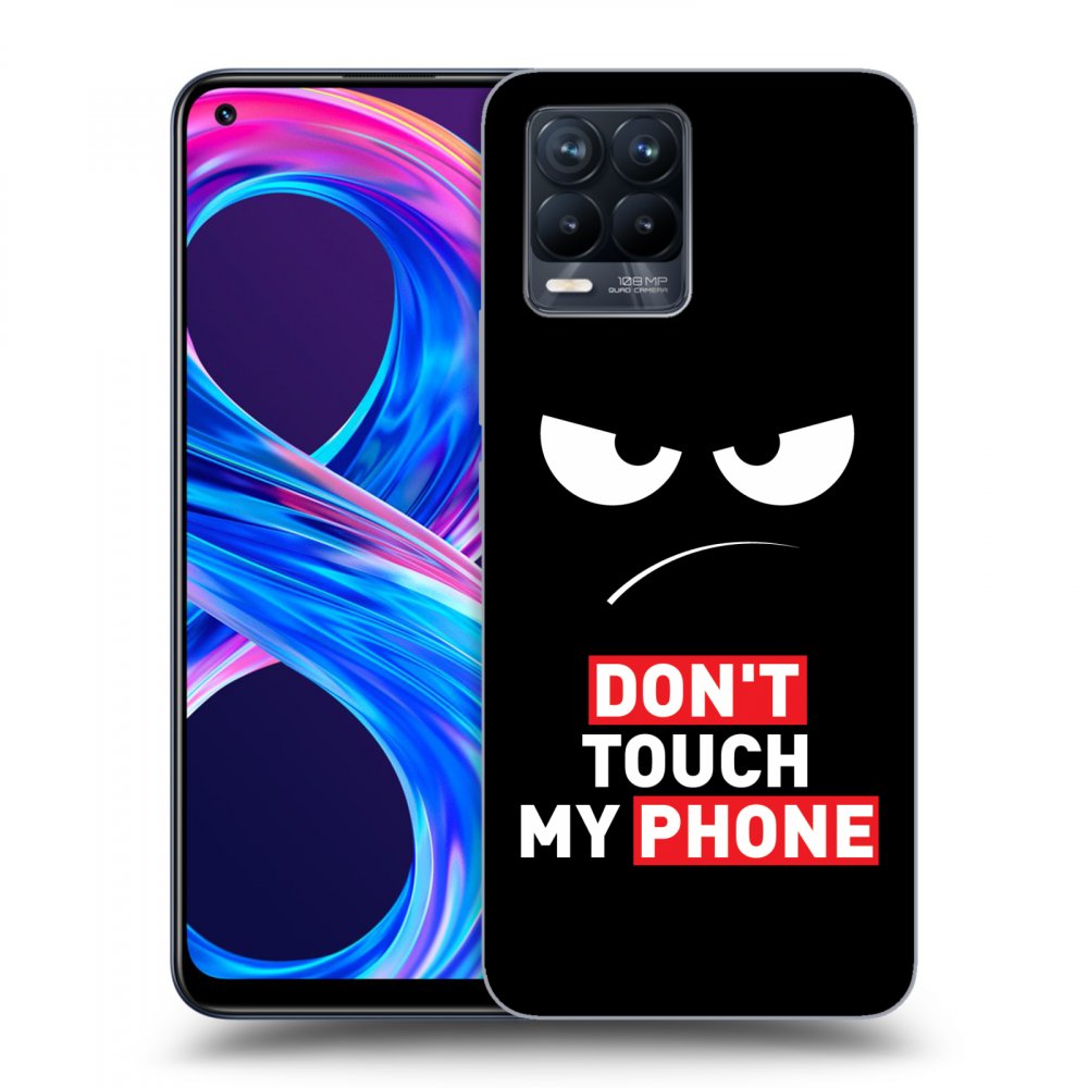 Picasee ULTIMATE CASE pentru Realme 8 Pro - Angry Eyes - Transparent