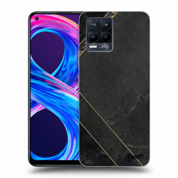 Husă pentru Realme 8 Pro - Black tile