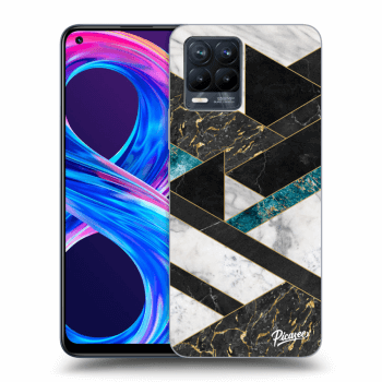 Husă pentru Realme 8 Pro - Dark geometry