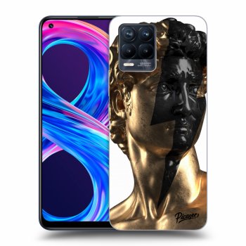 Husă pentru Realme 8 Pro - Wildfire - Gold