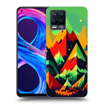 Picasee husă neagră din silicon pentru Realme 8 Pro - Toronto