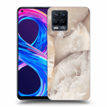 Husă pentru Realme 8 Pro - Cream marble