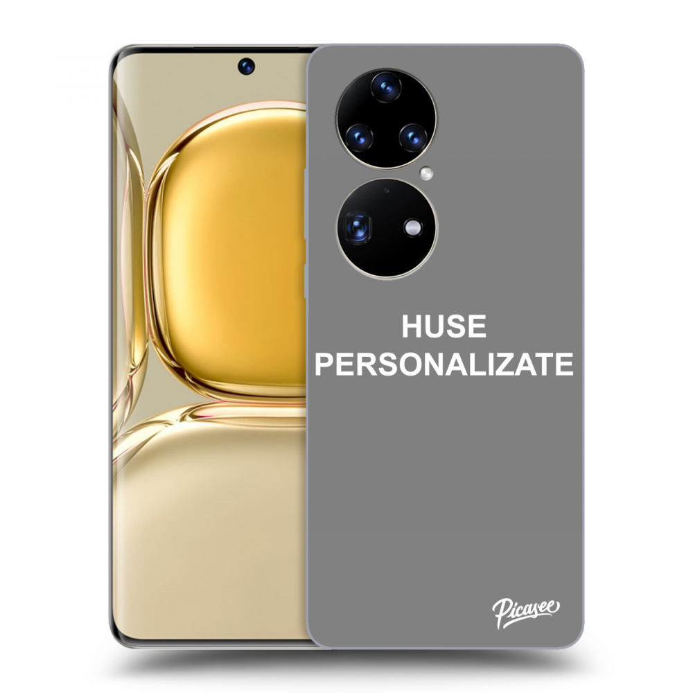 Picasee husă transparentă din silicon pentru Huawei P50 - Huse personalizate