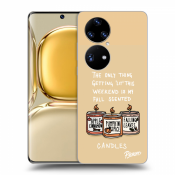 Husă pentru Huawei P50 - Candles