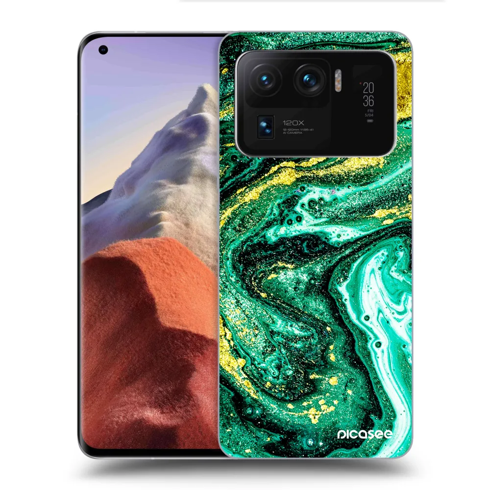 Picasee ULTIMATE CASE pentru Xiaomi Mi 11 Ultra - Green Gold