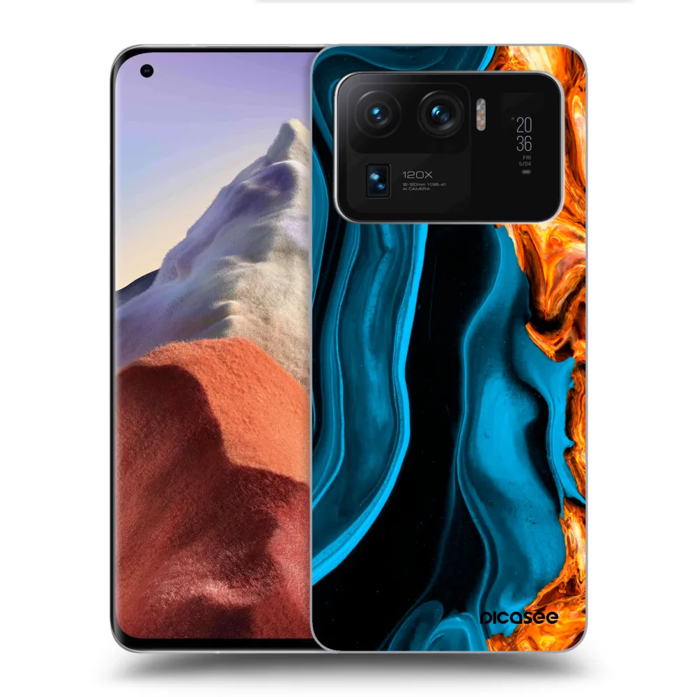 Picasee ULTIMATE CASE pentru Xiaomi Mi 11 Ultra - Gold blue