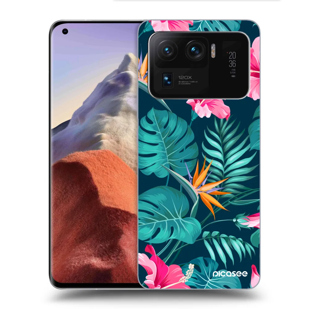 Picasee ULTIMATE CASE pentru Xiaomi Mi 11 Ultra - Pink Monstera