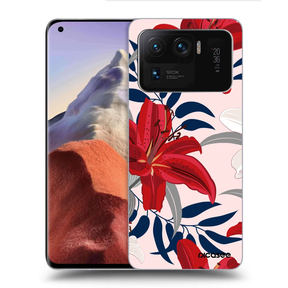 Picasee ULTIMATE CASE pentru Xiaomi Mi 11 Ultra - Red Lily