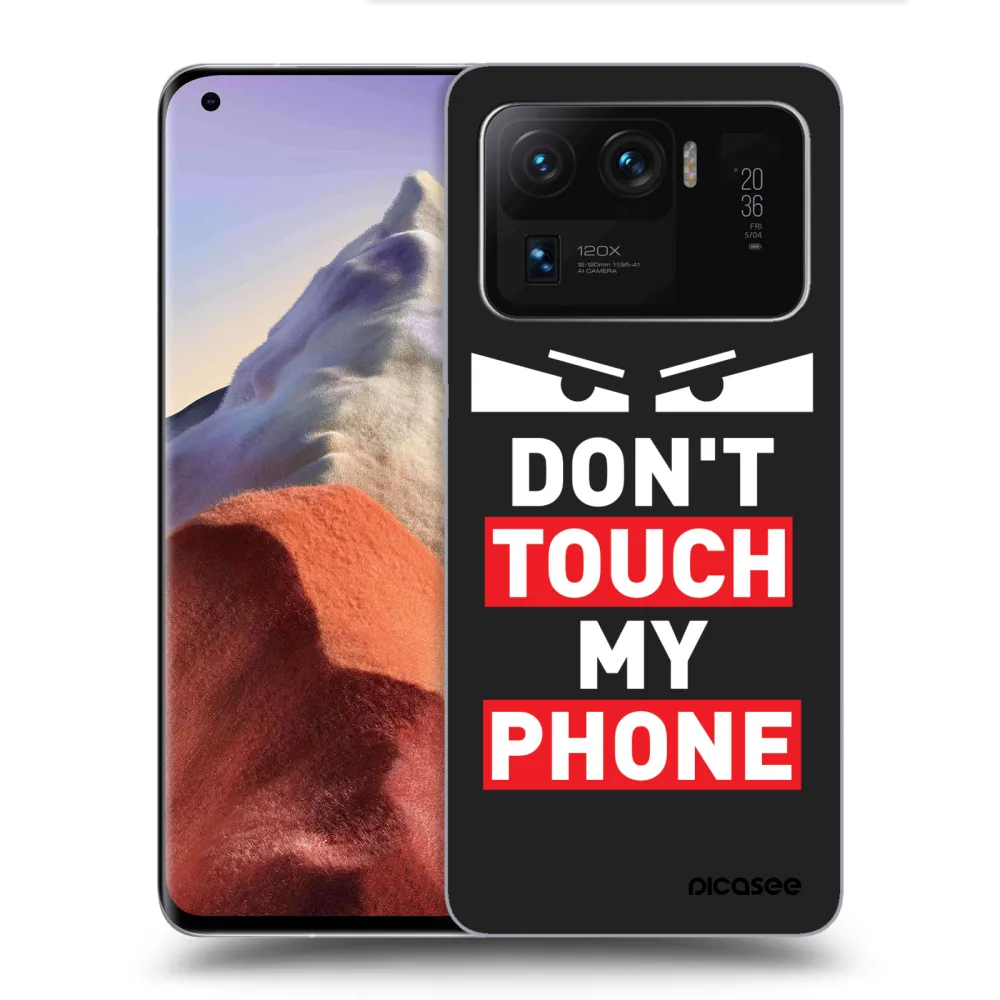 Picasee husă neagră din silicon pentru Xiaomi Mi 11 Ultra - Shadow Eye - Transparent