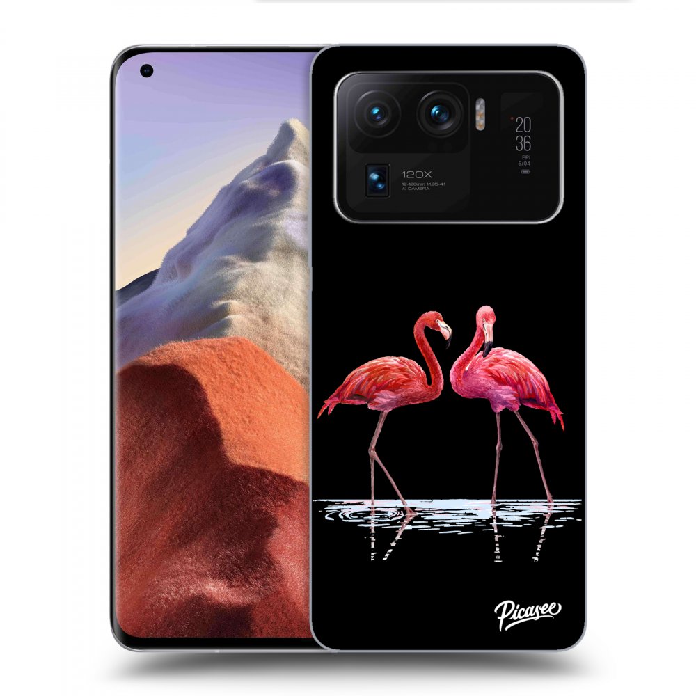 Picasee ULTIMATE CASE pentru Xiaomi Mi 11 Ultra - Flamingos couple