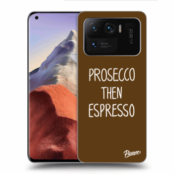 Picasee husă transparentă din silicon pentru Xiaomi Mi 11 Ultra - Prosecco then espresso