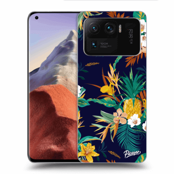 Picasee husă neagră din silicon pentru Xiaomi Mi 11 Ultra - Pineapple Color