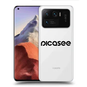 Picasee husă transparentă din silicon pentru Xiaomi Mi 11 Ultra - Picasee - new logo - black