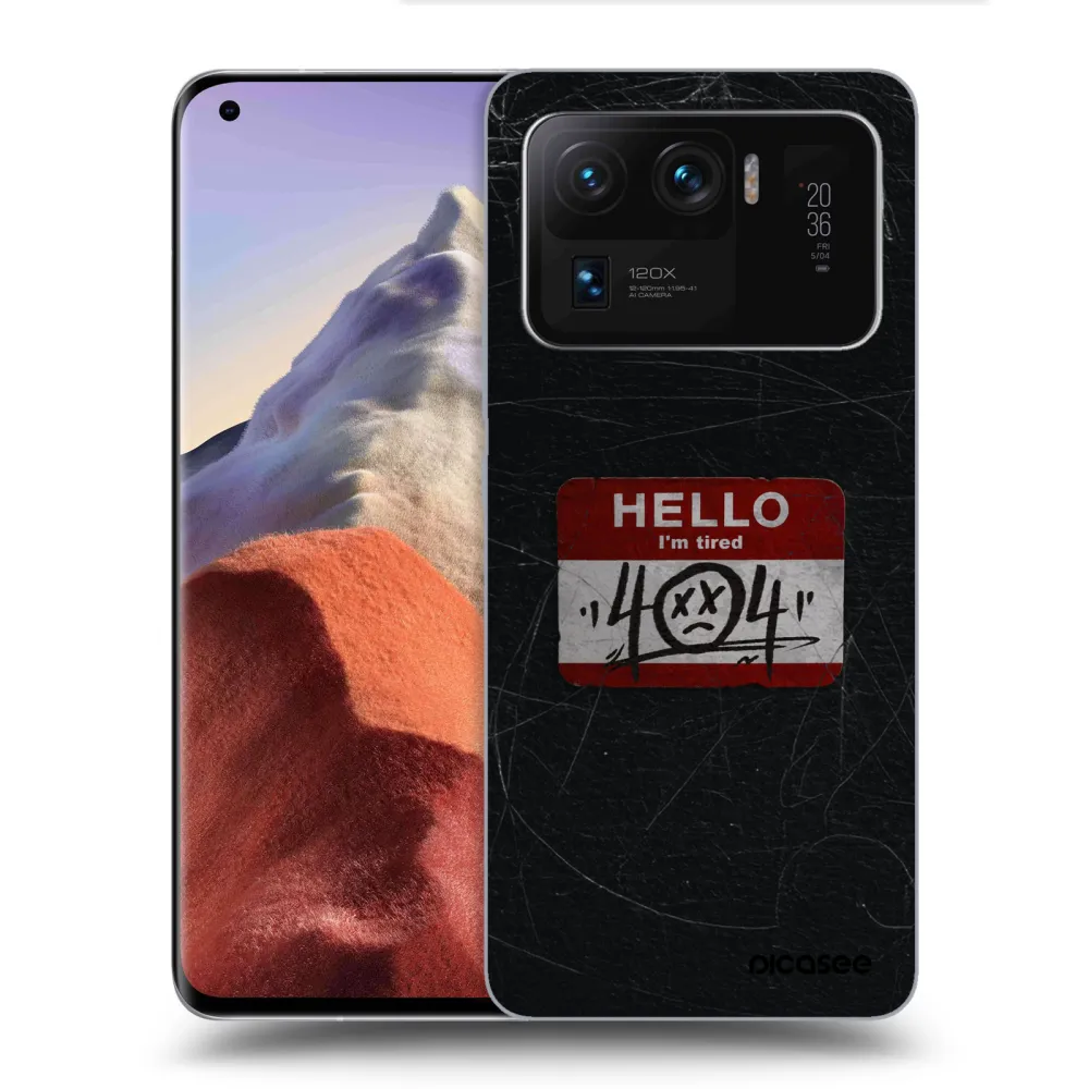 Picasee ULTIMATE CASE pentru Xiaomi Mi 11 Ultra - HELLO 404