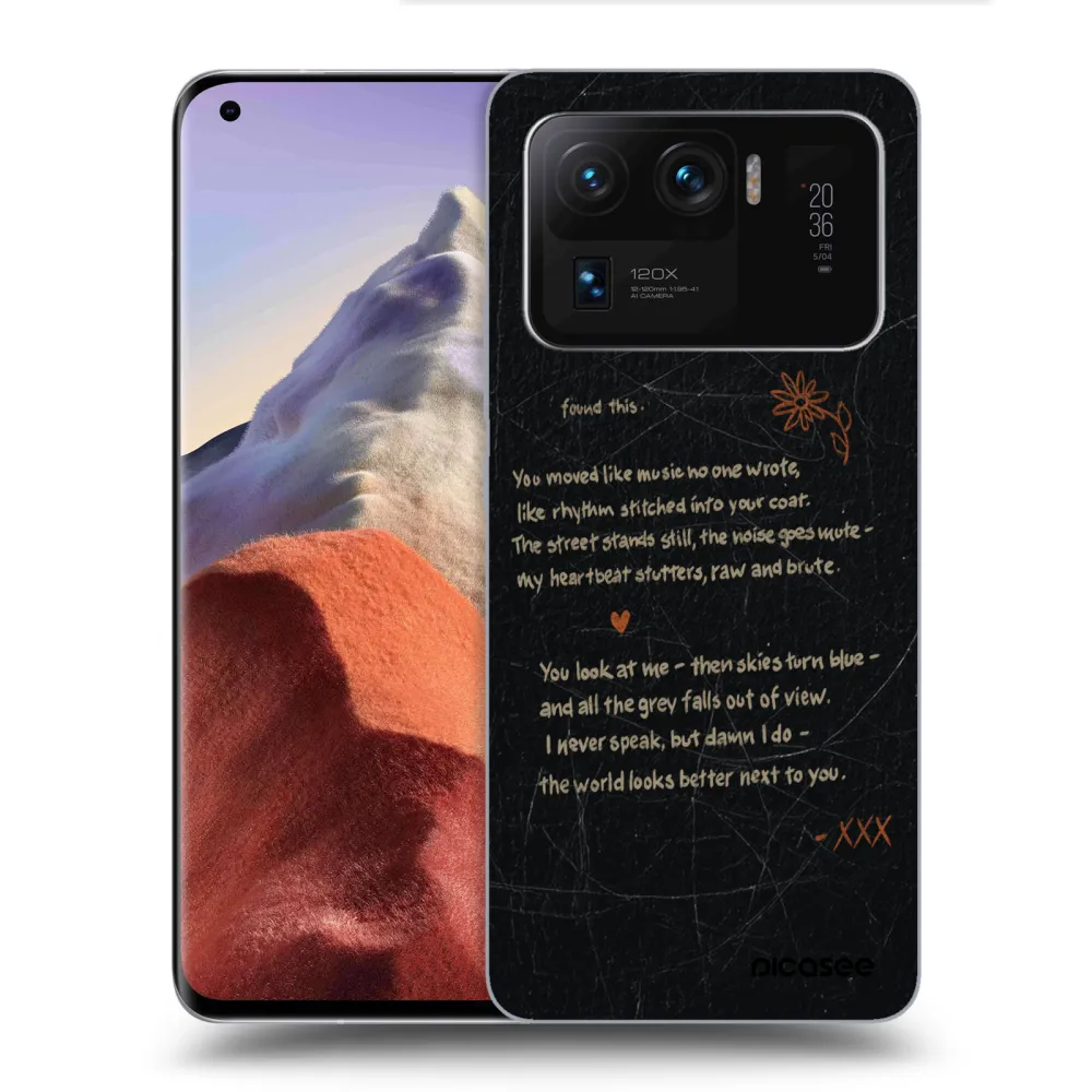 Picasee ULTIMATE CASE pentru Xiaomi Mi 11 Ultra - POET