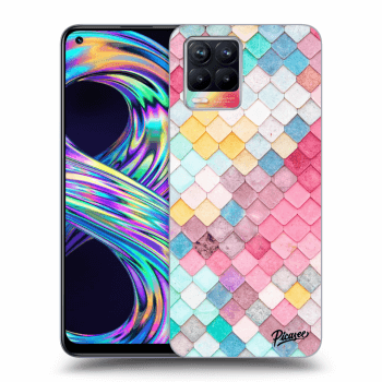 Husă pentru Realme 8 4G - Colorful roof