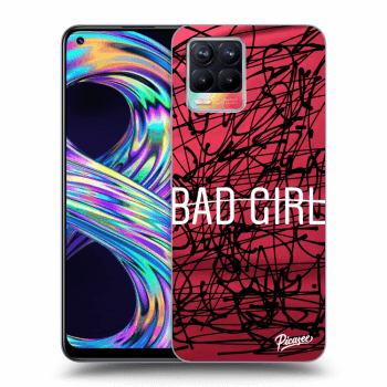 Picasee husă transparentă din silicon pentru Realme 8 4G - Bad girl