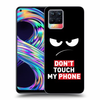 Picasee ULTIMATE CASE pentru Realme 8 4G - Angry Eyes - Transparent