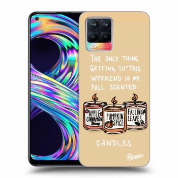 Husă pentru Realme 8 4G - Candles
