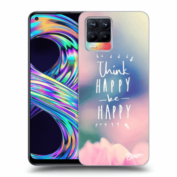 Husă pentru Realme 8 4G - Think happy be happy