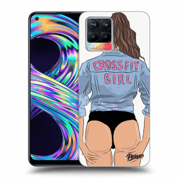 Picasee ULTIMATE CASE pentru Realme 8 4G - Crossfit girl - nickynellow