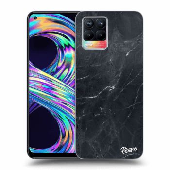 Husă pentru Realme 8 - Black marble