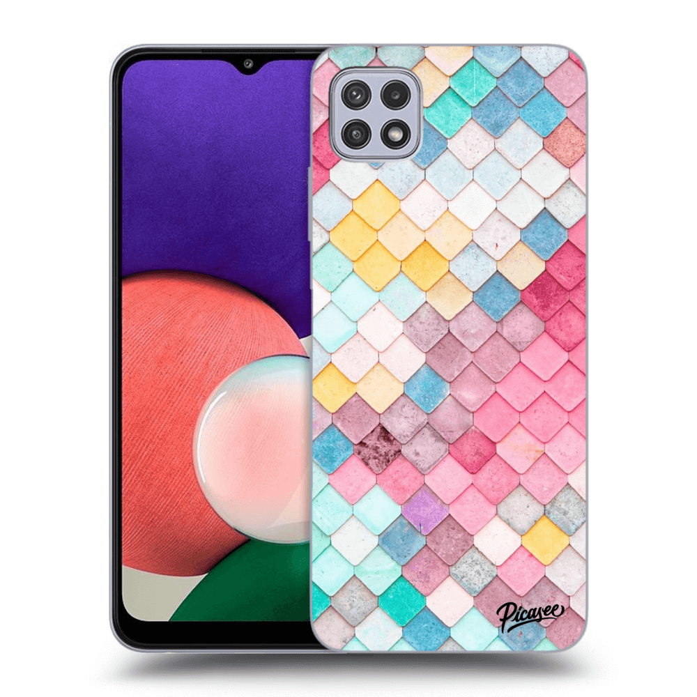 Picasee ULTIMATE CASE pentru Samsung Galaxy A22 A226B 5G - Colorful roof