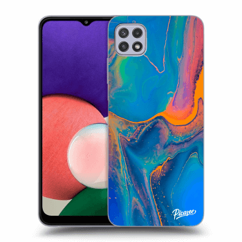 Husă pentru Samsung Galaxy A22 A226B 5G - Rainbow