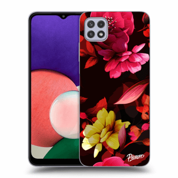Husă pentru Samsung Galaxy A22 5G A226B - Dark Peonny