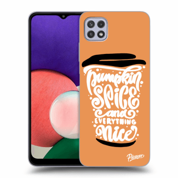Husă pentru Samsung Galaxy A22 5G A226B - Pumpkin coffee