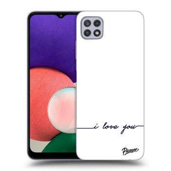 Husă pentru Samsung Galaxy A22 5G A226B - I love you