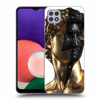Husă pentru Samsung Galaxy A22 5G A226B - Wildfire - Gold