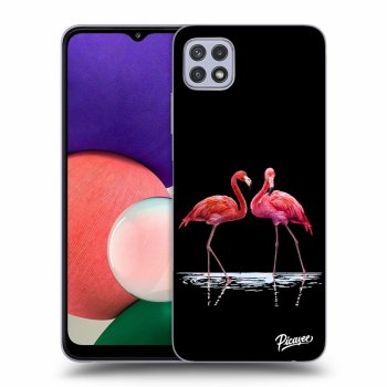 Husă pentru Samsung Galaxy A22 A226B 5G - Flamingos couple