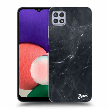 Husă pentru Samsung Galaxy A22 A226B 5G - Black marble