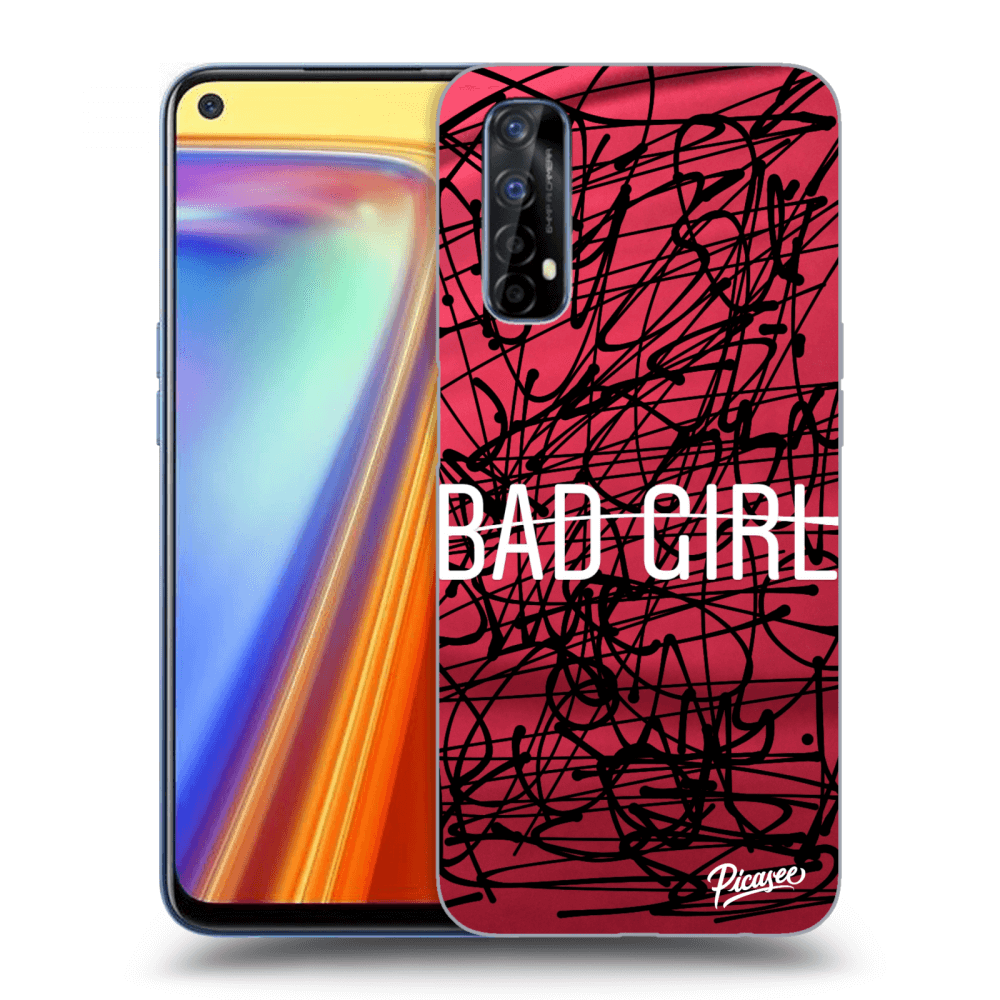 Picasee husă transparentă din silicon pentru Realme 7 - Bad girl