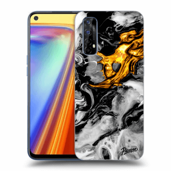 Husă pentru Realme 7 - Black Gold 2