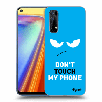 Picasee ULTIMATE CASE pentru Realme 7 - Angry Eyes - Blue