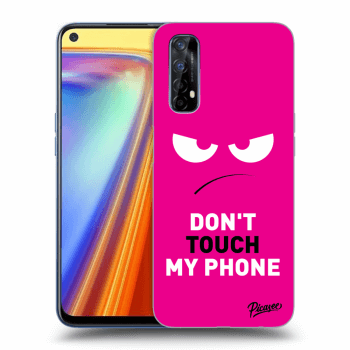 Picasee ULTIMATE CASE pentru Realme 7 - Angry Eyes - Pink