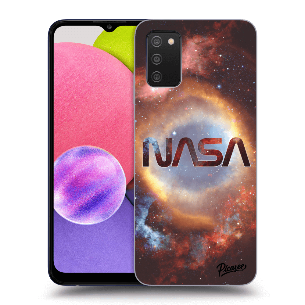 Husă Neagră Din Silicon Pentru Samsung Galaxy A02s A025G - Nebula