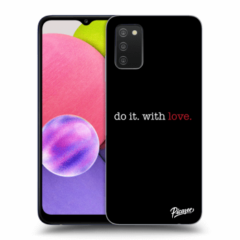 Picasee ULTIMATE CASE pentru Samsung Galaxy A02s A025G - Do it. With love.