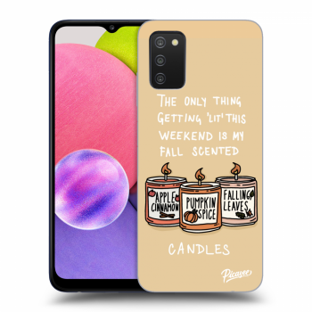 Husă pentru Samsung Galaxy A02s A025G - Candles