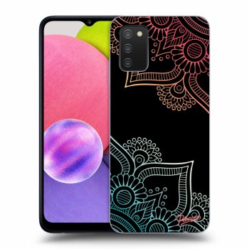 Picasee ULTIMATE CASE pentru Samsung Galaxy A02s A025G - Flowers pattern