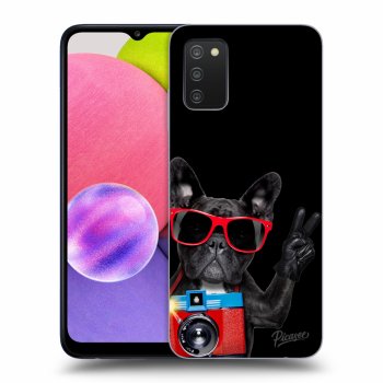 Husă pentru Samsung Galaxy A02s A025G - French Bulldog