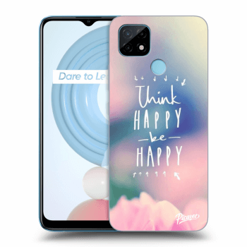 Husă pentru Realme C21 - Think happy be happy