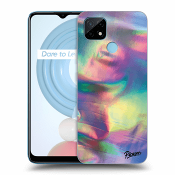 Picasee husă transparentă din silicon pentru Realme C21 - Holo