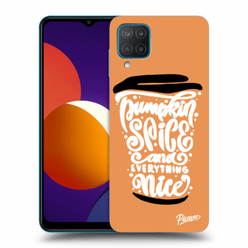 Husă pentru Samsung Galaxy M12 M127F - Pumpkin coffee