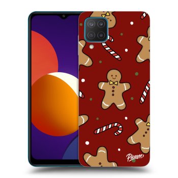Picasee husă neagră din silicon pentru Samsung Galaxy M12 M127F - Gingerbread 2