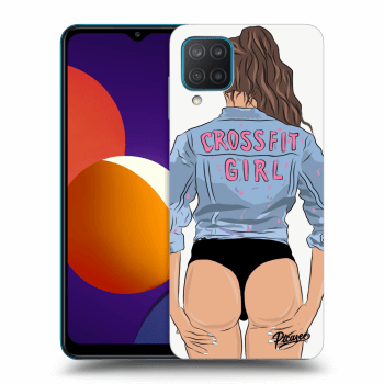 Picasee ULTIMATE CASE pentru Samsung Galaxy M12 M127F - Crossfit girl - nickynellow